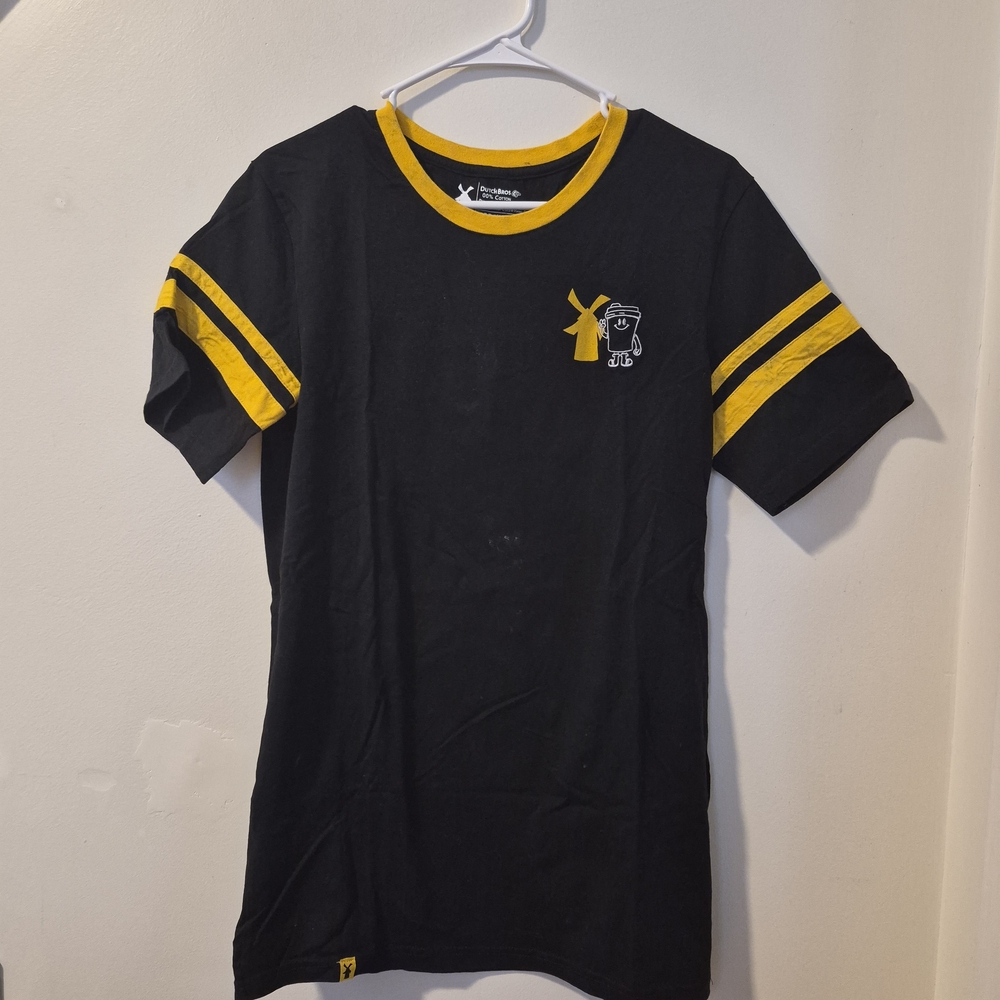 Dutch Bros Black and Yellow Short Sleeve Tee